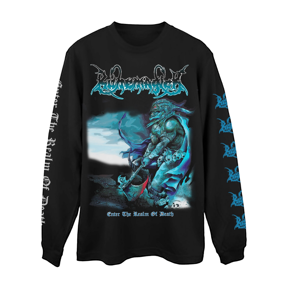 Temporal Dimensions Patches Runemagick Enter the Realm of Death Longsleeve Tshirt Front