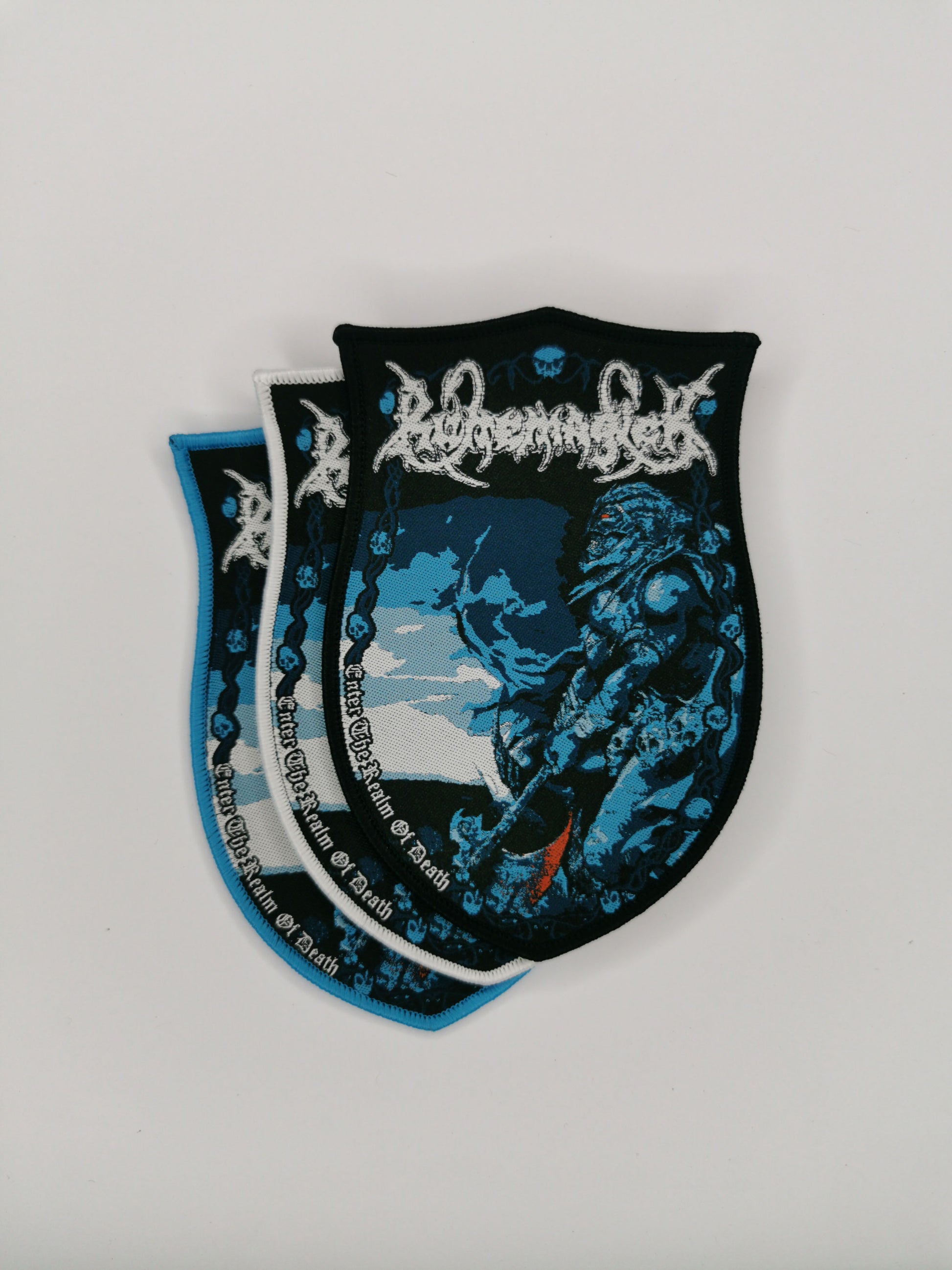 Temporal Dimensions Patches Runemagick Enter the Realm of Death Metal Woven Patches