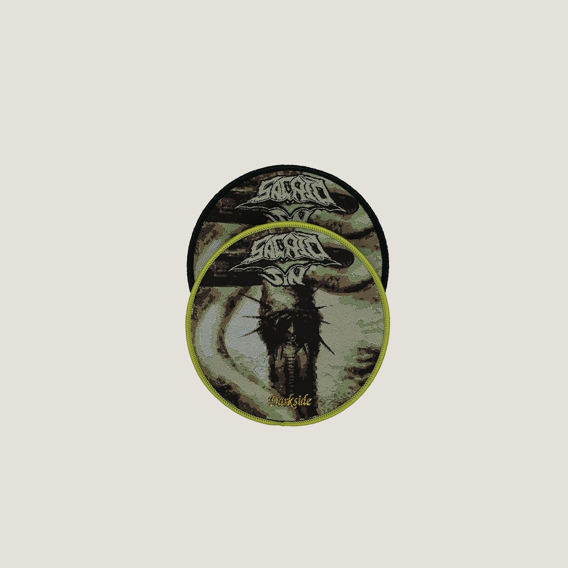 Temporal Dimensions Patches Sacred Sin Darkside Woven Patches