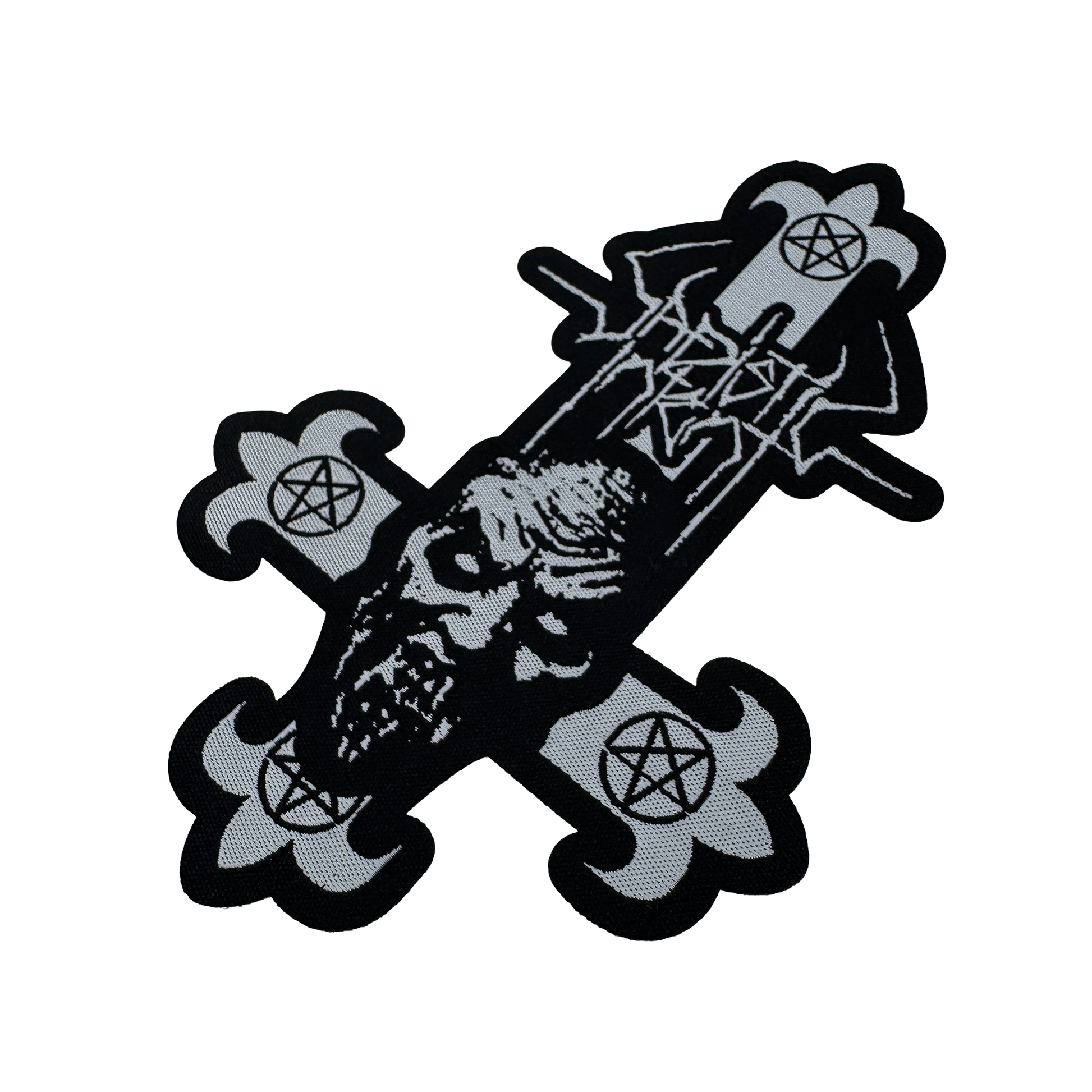 Temporal Dimensions Patches Sadistic Intent Resurrection Laser Cut Metal Patches