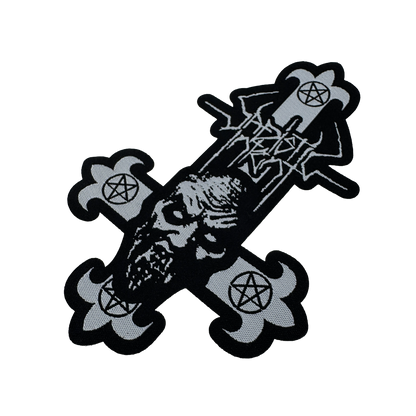 Temporal Dimensions Patches Sadistic Intent Resurrection Laser Cut Metal Patches