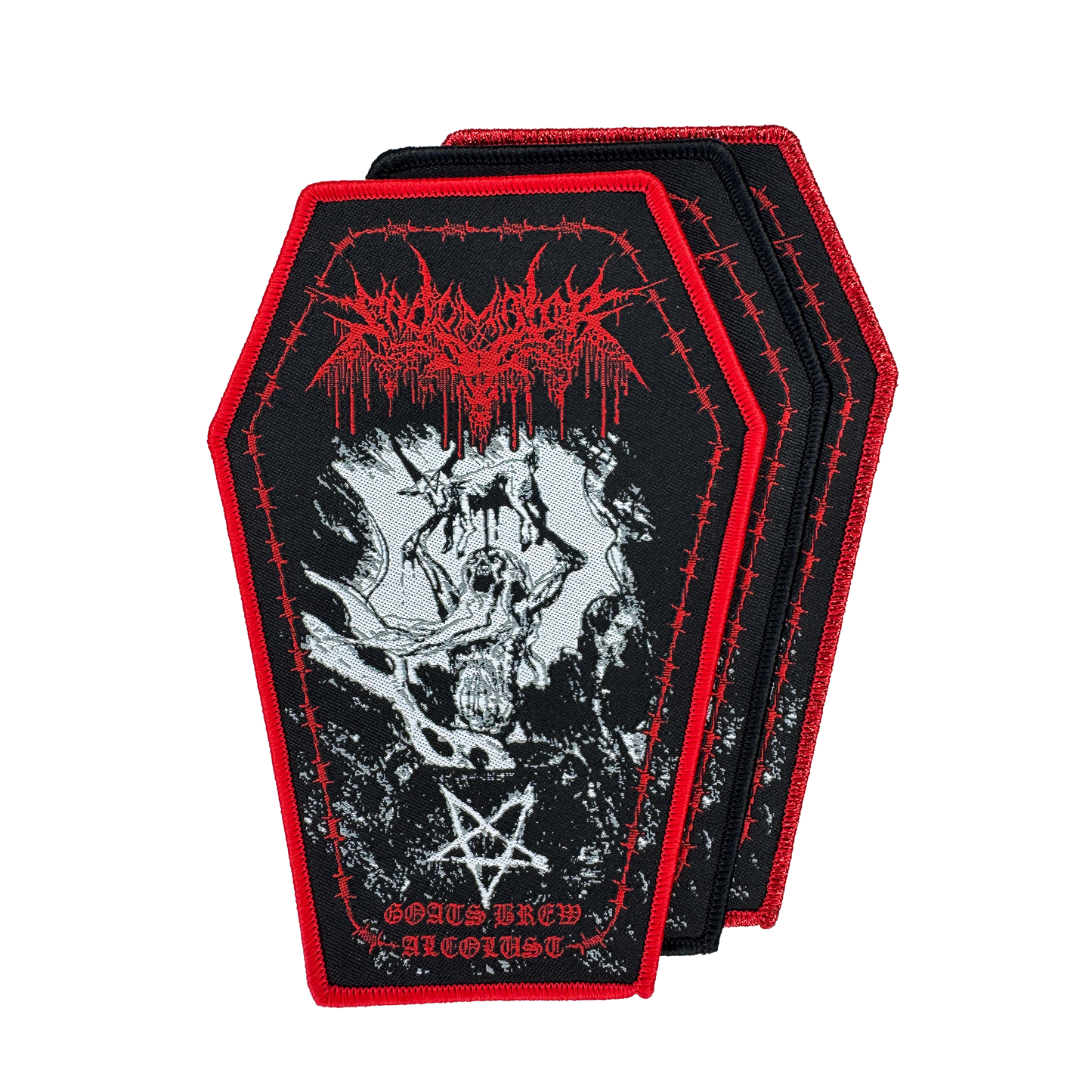 Temporal Dimensions Patches Sadomator Goats Brew Alcolust Woven Patches