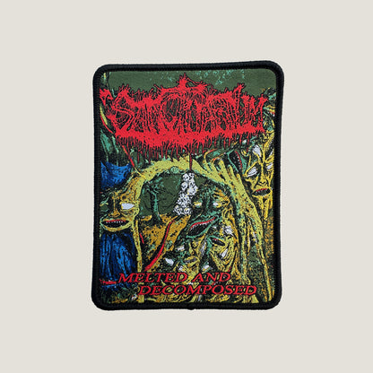Temporal Dimensions Patches Sanctuarium Melted and Decomposed Black Border Woven Patch