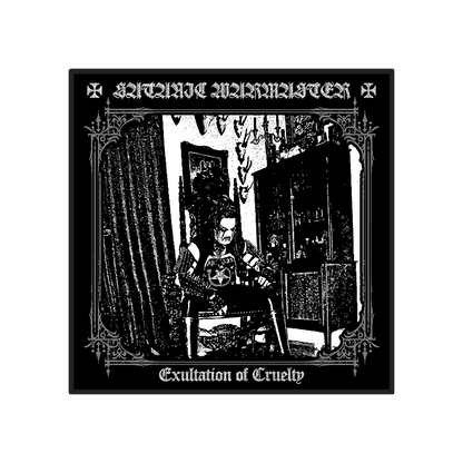 Temporal Dimensions Patches Satanic Warmaster Exultation of Cruelty Black Border Woven Patch