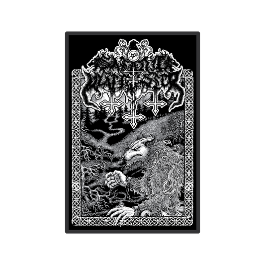 Temporal Dimensions Patches Satanic Warmaster Nachzehrer Black Border Woven Patch