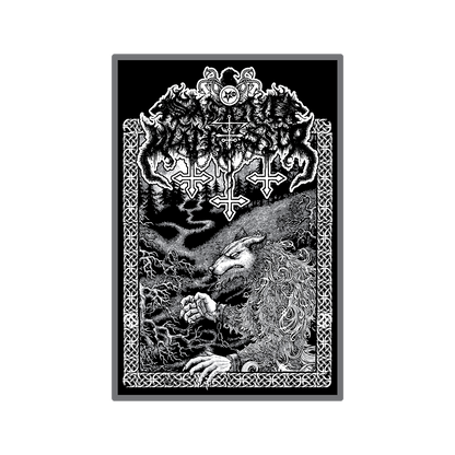 Temporal Dimensions Patches Satanic Warmaster Nachzehrer Gray Border Woven Patch