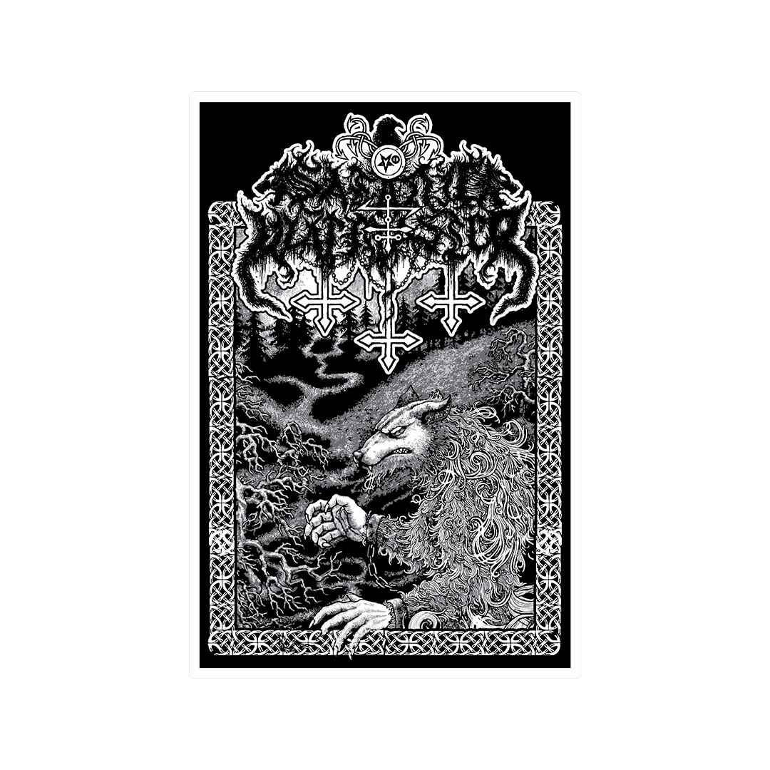 Temporal Dimensions Patches Satanic Warmaster Nachzehrer White Border Woven Patch