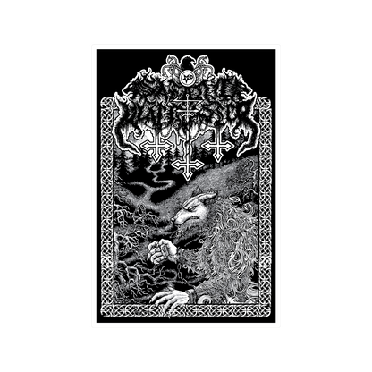 Temporal Dimensions Patches Satanic Warmaster Nachzehrer White Border Woven Patch