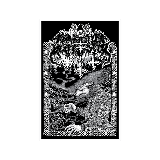 Temporal Dimensions Patches Satanic Warmaster Nachzehrer White Border Woven Patch