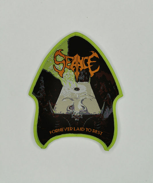 Temporal Dimensions Patches Seance Fornever Laid to Rest Green Border Woven Patch