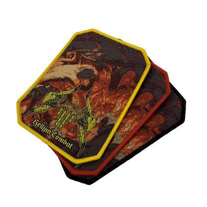 Temporal Dimensions Patches Sijjin Helljjin Combat Metal Woven Patches