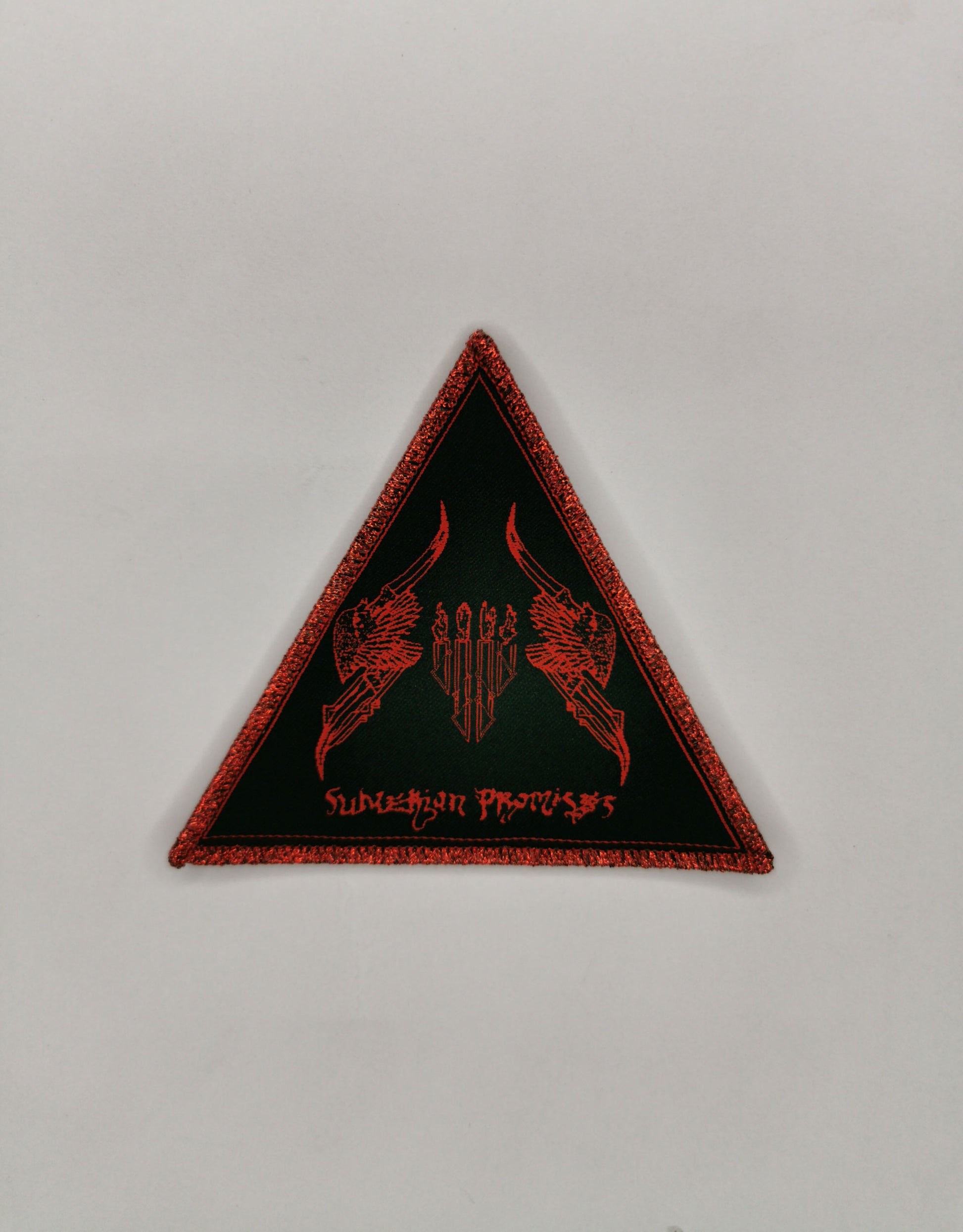 Temporal Dimensions Patches Sijjin Sumerian Promises Red Glitter Border