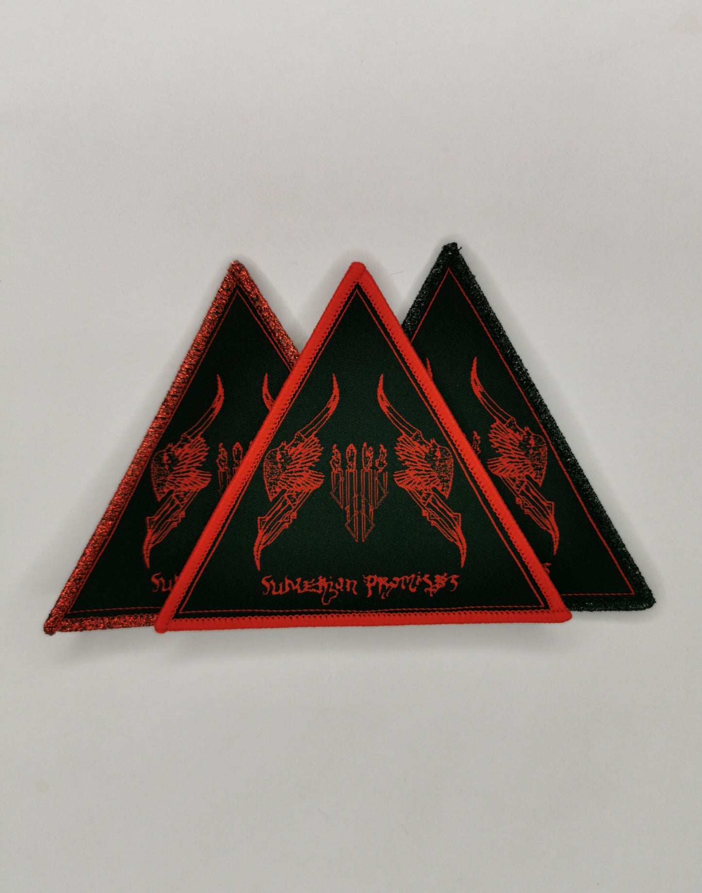Temporal Dimensions Patches Sijjin Sumerian Promises Woven Patches
