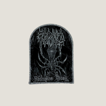 Temporal Dimensions Patches Street Tombs Reclusive Decay Silver Glitter Border Woven Patch