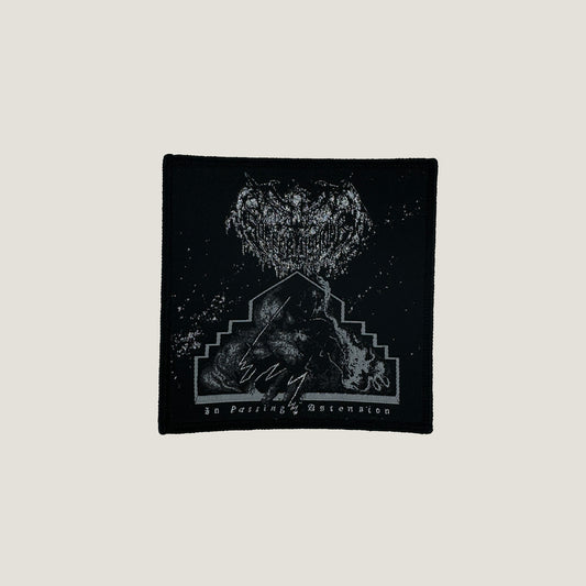 Temporal Dimensions Patches Suffering Hour In Passing Ascension Black Border Woven Patch