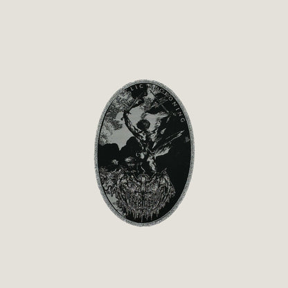 Temporal Dimensions Patches Suffering Hour The Cyclic Reckoning Silver Glitter Border Woven Patch