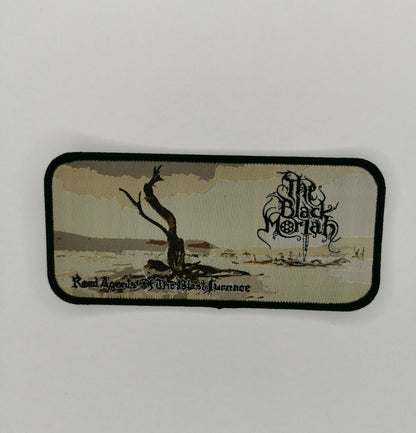 Temporal Dimensions_Patches The Black Moriah Road Agents of the Blast Furnace Black Border Woven Patch