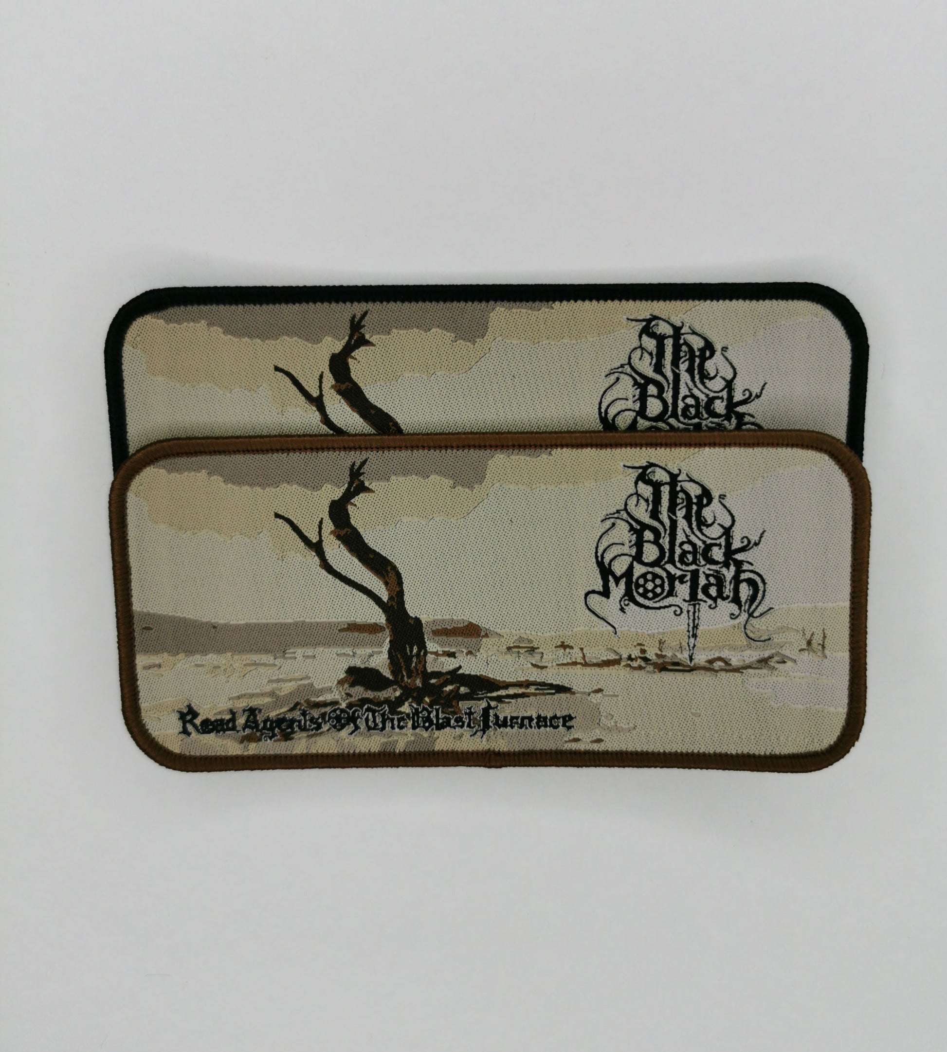 Temporal Dimensions Patches The Black Moriah Road Agents of the Blast Furnace Woven Patches