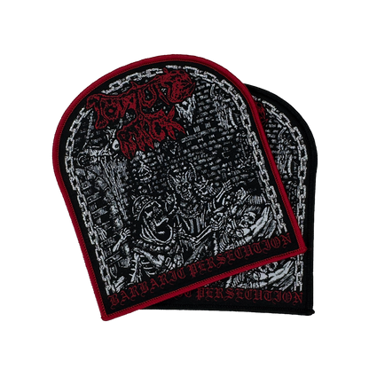 Temporal Dimensions Patches Torture Rack Barbaric Persecution Woven Patches