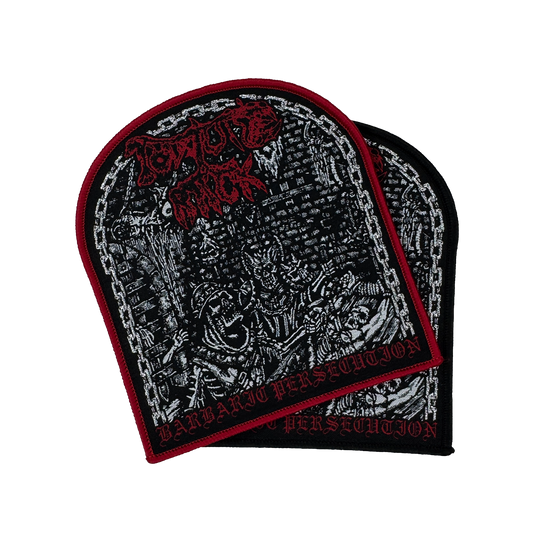 Temporal Dimensions Patches Torture Rack Barbaric Persecution Woven Patches