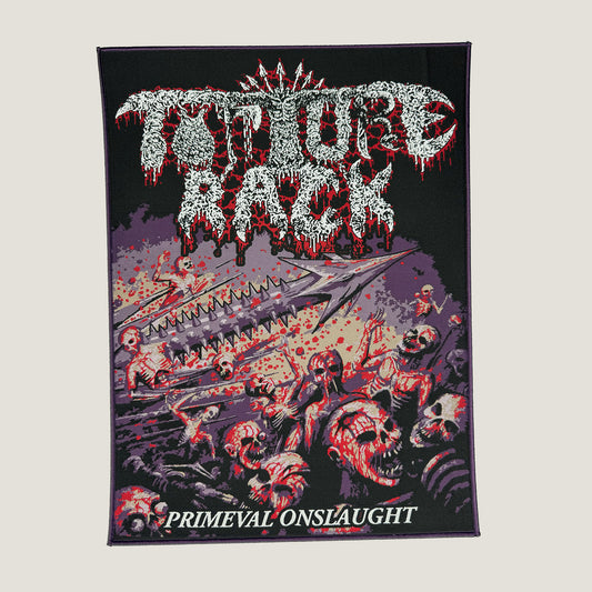 Temporal Dimensions Patches Torture Rack Primeval Onslaught Purple Border Woven Backpatch