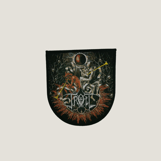 Temporal Dimensions Patches Troll Trolldom Black Border Woven Patch