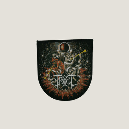 Temporal Dimensions Patches Troll Trolldom Black Border Woven Patch