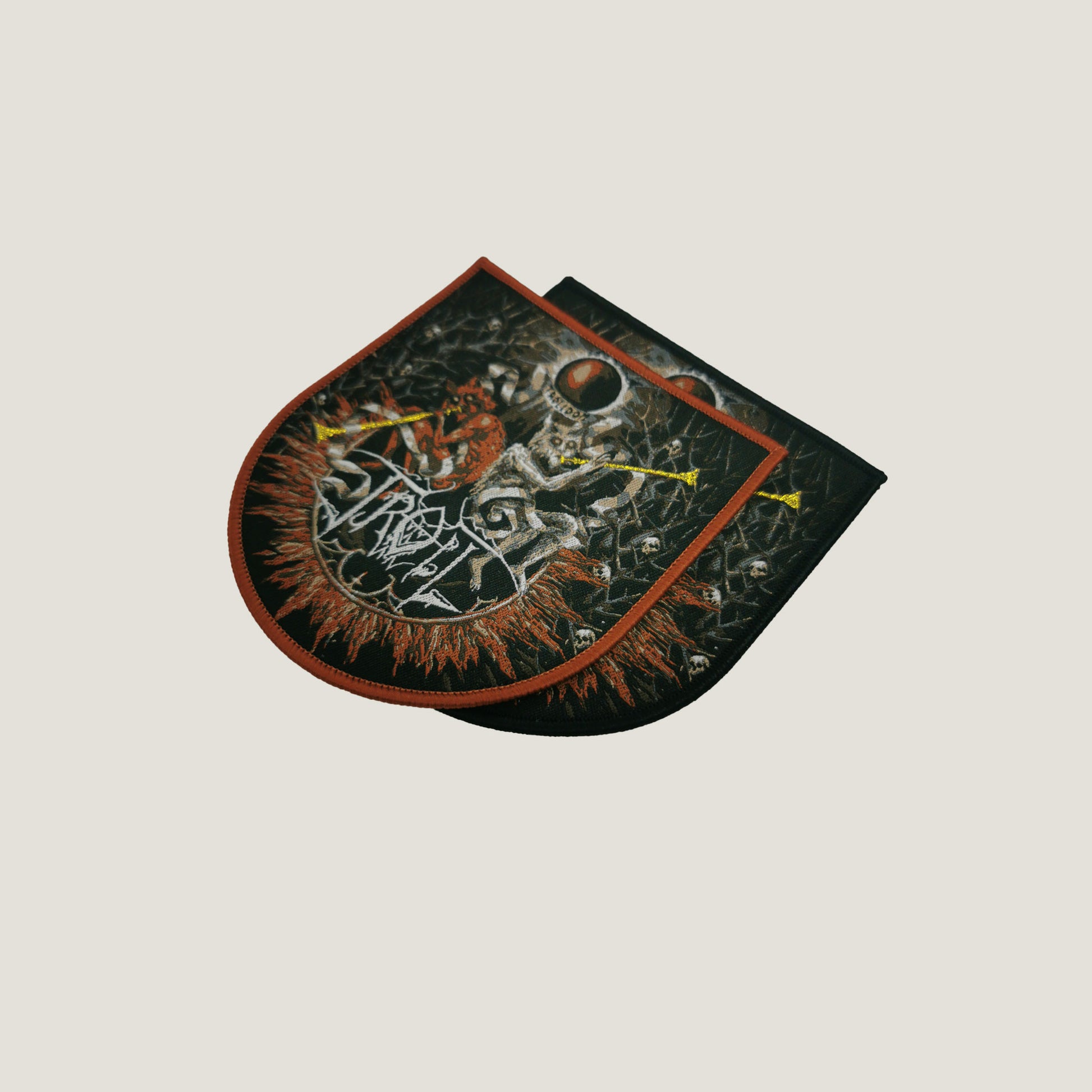 Temporal Dimensions Patches Troll Trolldom Metal Woven Patches