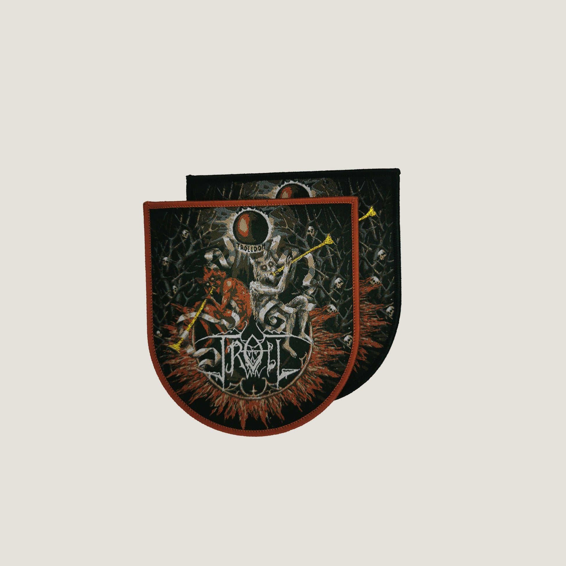 Temporal Dimensions Patches Troll Trolldom Woven Patches