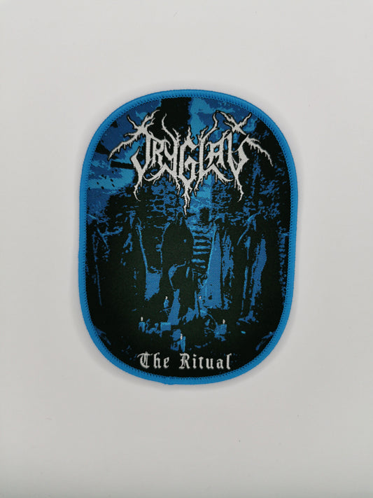 Temporal Dimensions Patches Tryglav The Ritual Blue Border Woven Patch