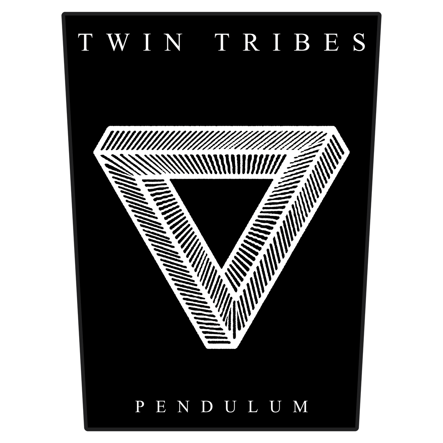 Temporal Dimensions Patches Twin Tribes Pendulum Black Border Woven Backpatch