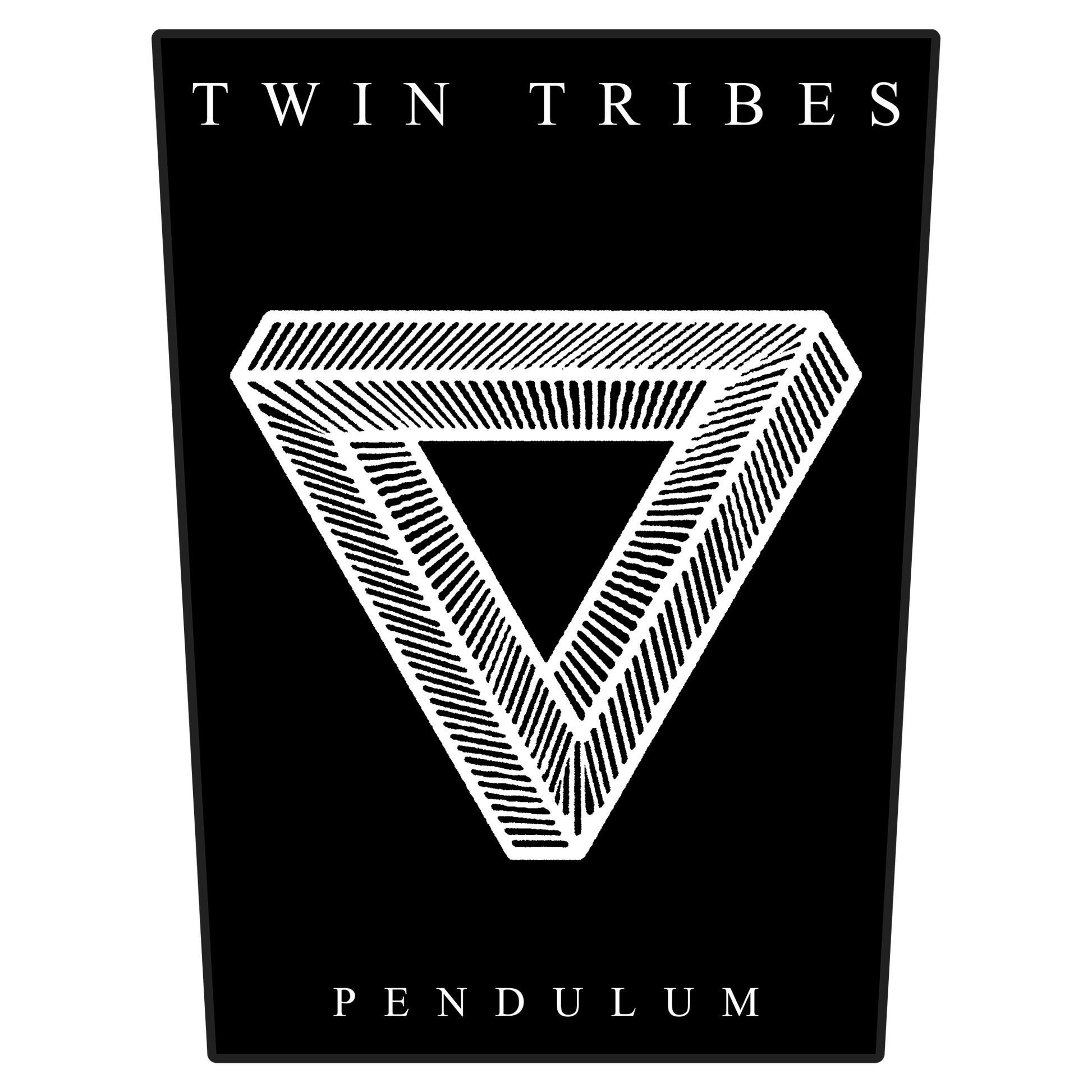 Temporal Dimensions Patches Twin Tribes Pendulum Black Border Woven Backpatch