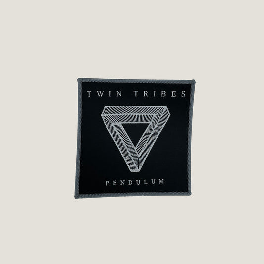 Temporal Dimensions Patches Twin Tribes Pendulum Gray Border Woven Patch