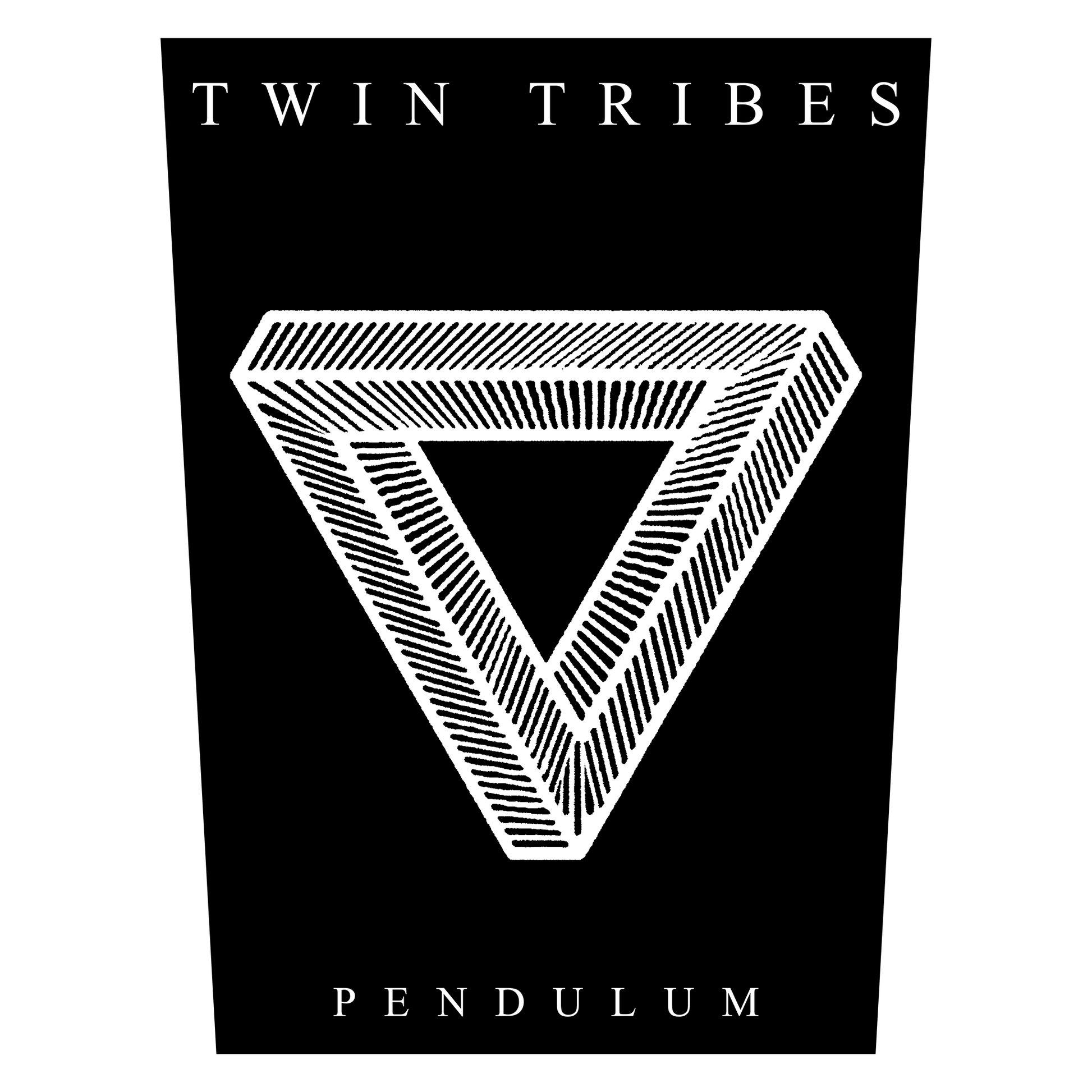 Temporal Dimensions Patches Twin Tribes Pendulum White Border Woven 