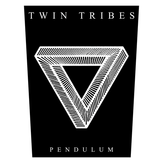 Temporal Dimensions Patches Twin Tribes Pendulum White Border Woven 