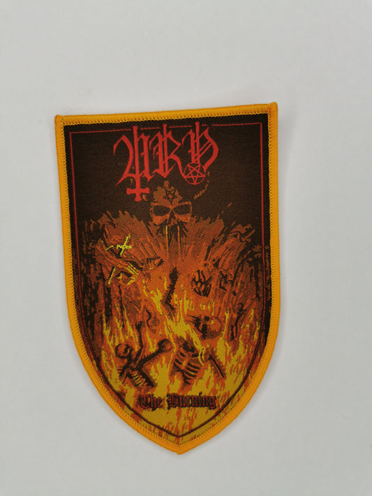 Temporal Dimensions Patches Urn The Burning Yellow Border Woven Patch