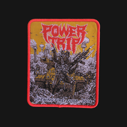 Temporal Dimensions Patches Vektor Opening Fire Red Border Woven Patch