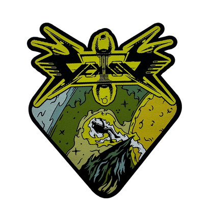 Temporal Dimensions Patches Vektor Outer Isolation Laser Cut Woven Patches