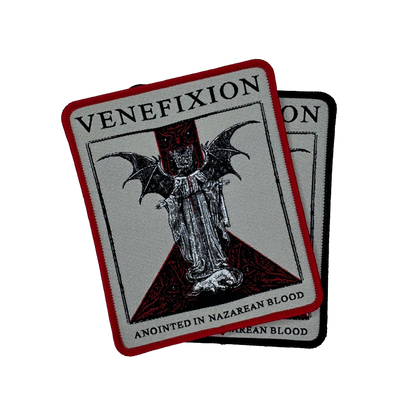 Temporal Dimensions Patches Venefixion Anointed in Nazarean Blood Woven Patches