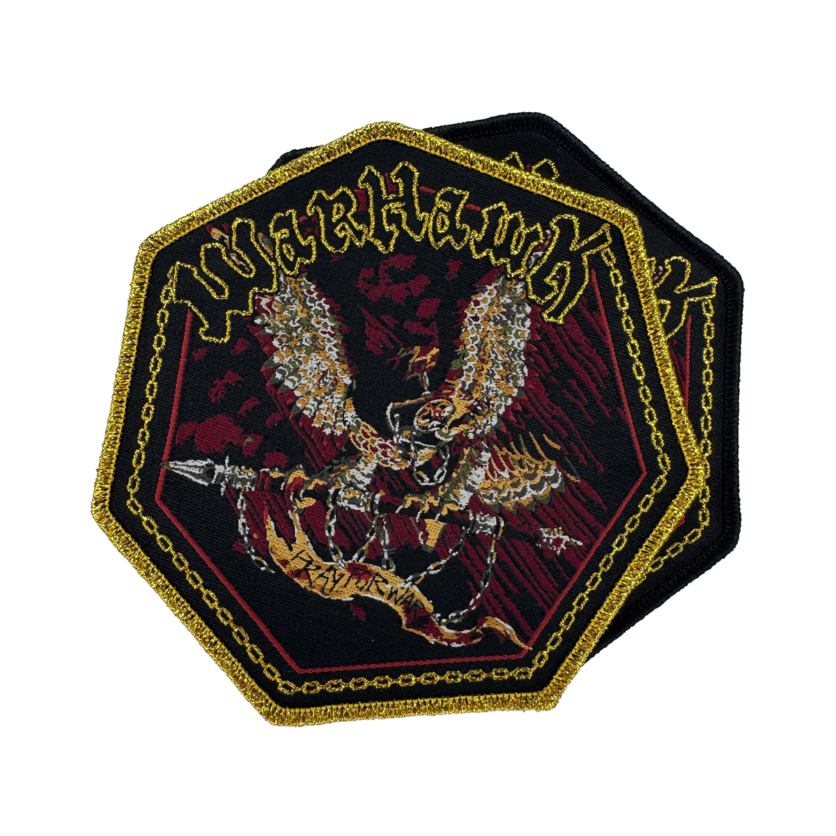 Temporal Dimensions Patches Warhawk Pray for War Woven Patches