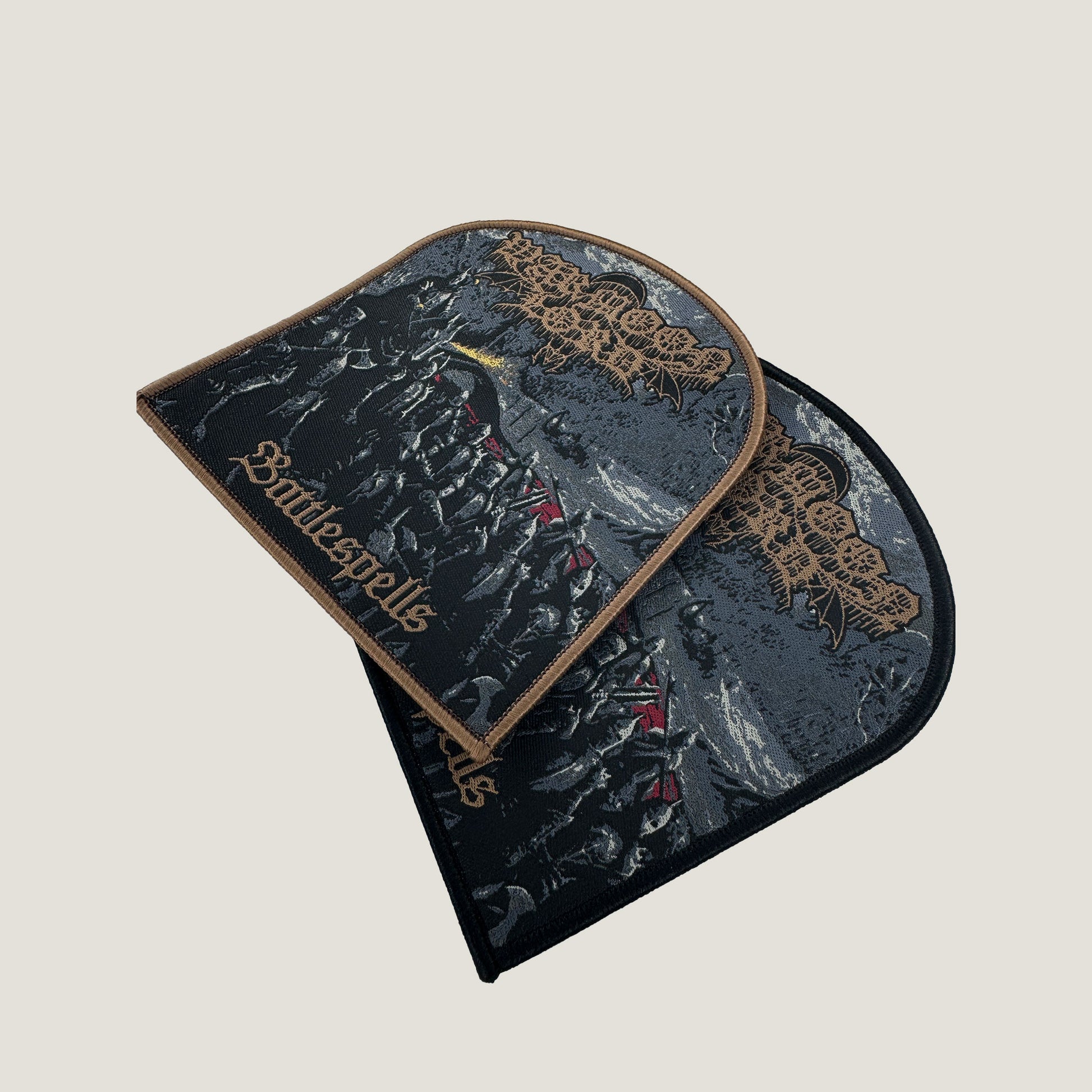 Temporal Dimensions Patches Warmoon Lord Battlespells Metal Woven Patches