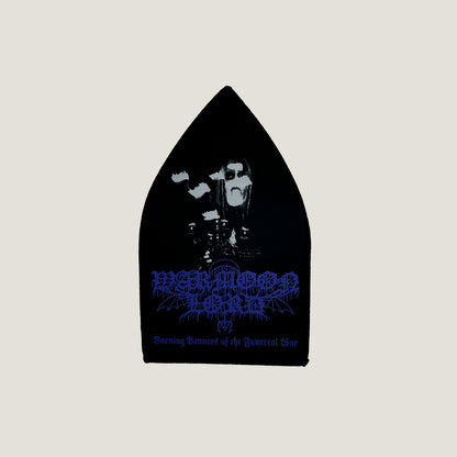 Temporal Dimensions Patches Warmoon Lord Burning Banners of the Funereal War Black Border Woven Patch