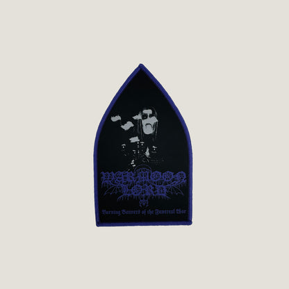 Temporal Dimensions Patches Warmoon Lord Burning Banners of the Funereal War Purple Border Woven Patch