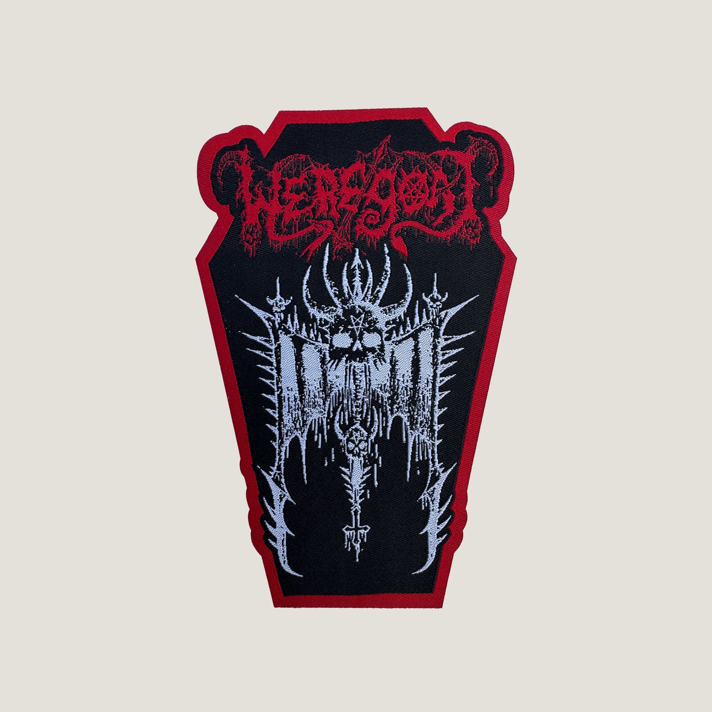 Temporal Dimensions Patches Weregoat Cunting Darkness Laser Cut Woven Patch