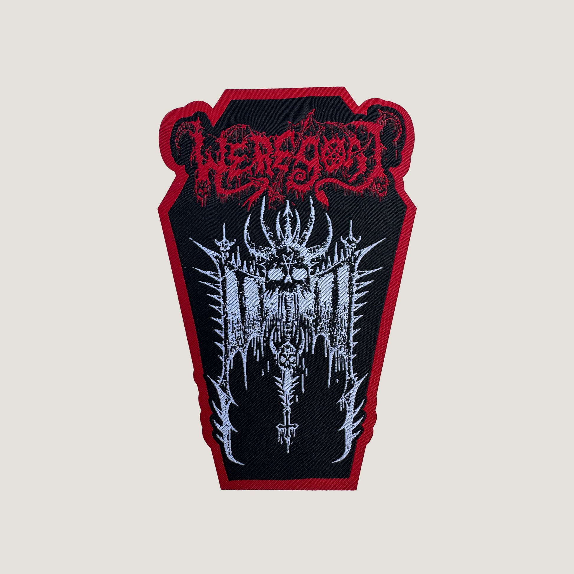 Temporal Dimensions Patches Weregoat Cunting Darkness Laser Cut Woven Patch