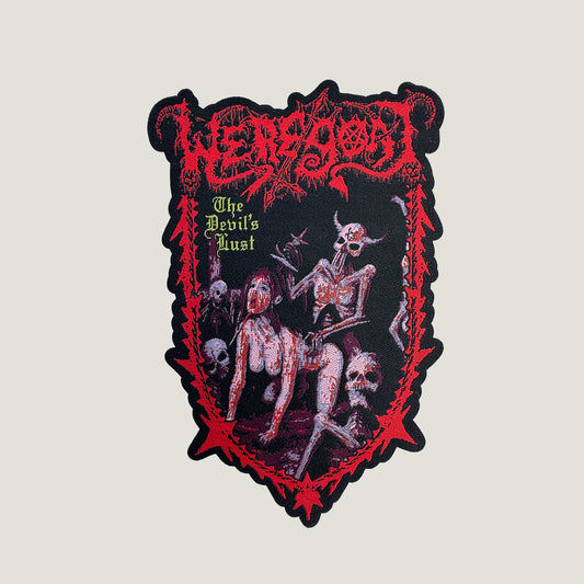 Temporal Dimensions Patches Weregoat The Devils Lust Laser Cut Woven Patch