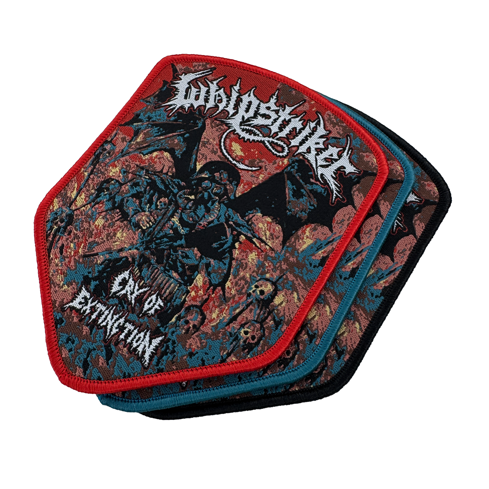 Temporal Dimensions Patches Whipstriker Cry of Extinction Metal Woven Patches