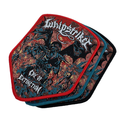 Temporal Dimensions Patches Whipstriker Cry of Extinction Metal Woven Patches