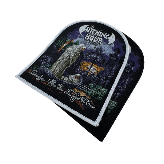Temporal Dimensions Patches Witching Hour Descending Where Time Has Ceased to Exist Metal Woven Patches