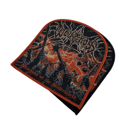 Temporal Dimensions Patches Wolfcross Wargods of the Underworld Metal Woven Patches